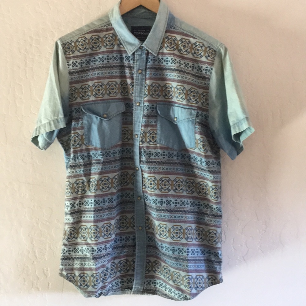 Topman short sleeve shirt